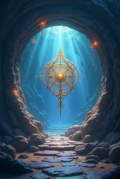 In the center of this portal, place the ancient Atlantean symbol Antakarana 