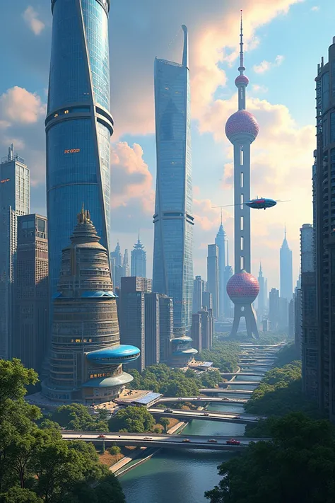 Paint Shanghai in 2050