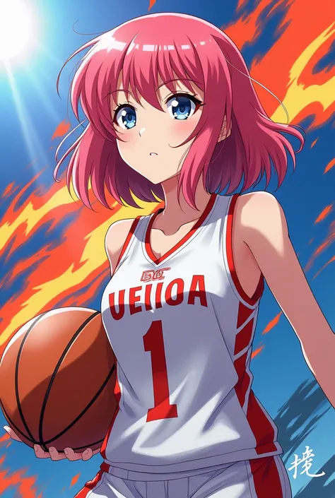 Satsuki Momoi from kuroko basketball