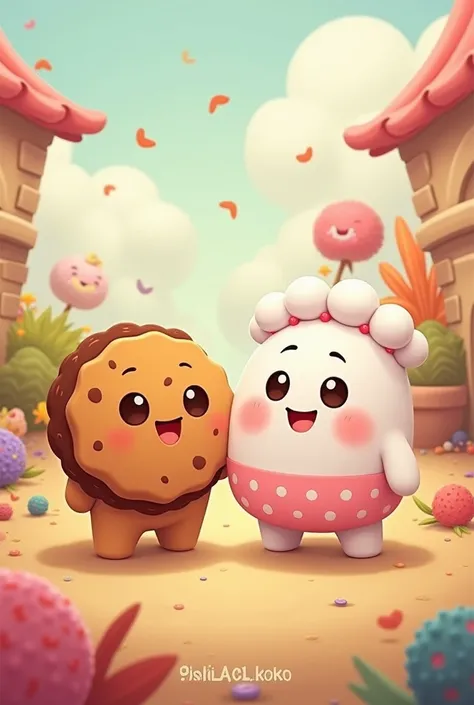 crea a Shooky y cooky bt21