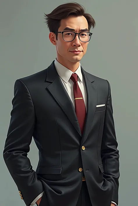  Create this character 
Luans father :  Carlos
Name  : Charles
Age  :  45 years old
Weight  : 75 kg
Height  : 1, 85m

Appearance  :

 Clear skin
Short and dark brown hair
Slim and tall  ,  with a slender build
He wears glasses and has an intellectual air
S...