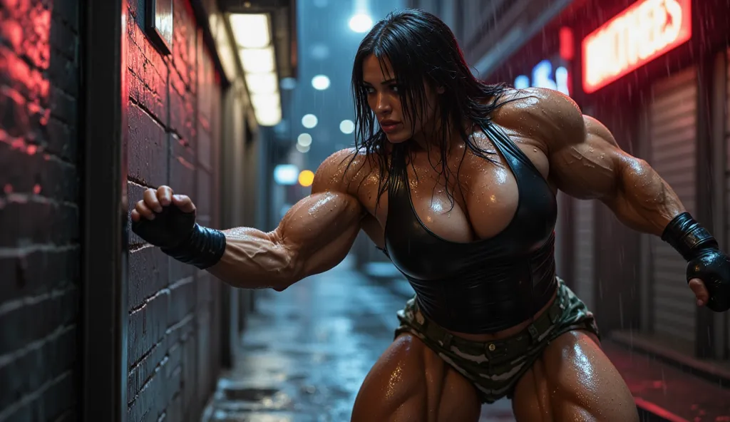 Zora "The Machine," a 30-year-old Serbian model, is the very image of physical power and untamable beauty. With her sharp features and piercing gray eyes, there is no one who dares to challenge her. Her muscular body shines with strength and confidence, an...