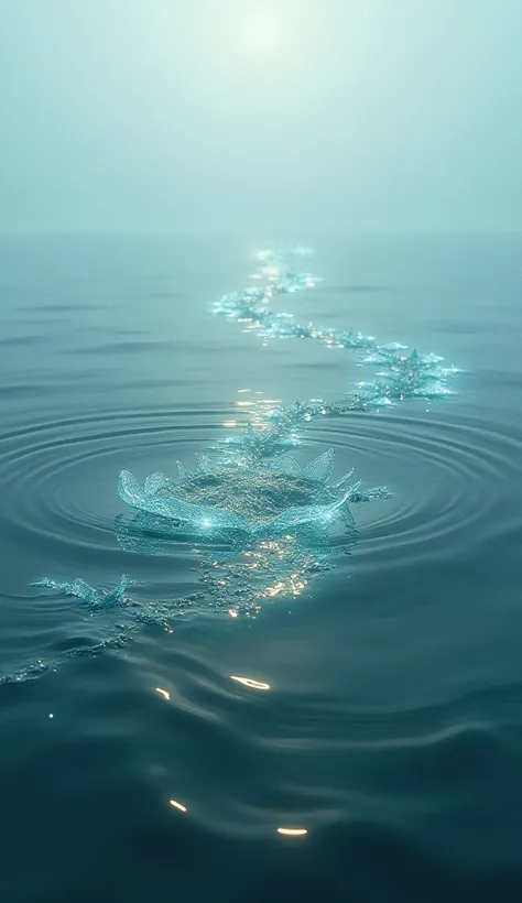 Ripples、sea、Mysterious、 imaginary