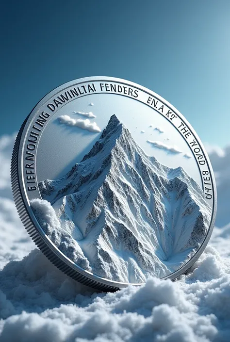 K2 coin having K2 image