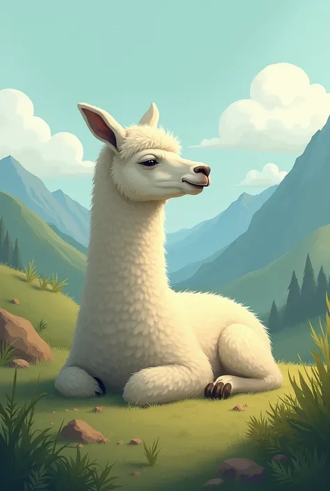 A Peruvian animal llama by chill de cojones 