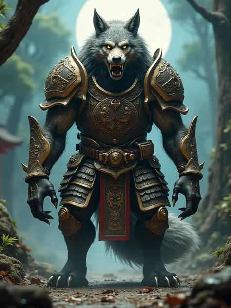  wolf　 real　Yokai　armor