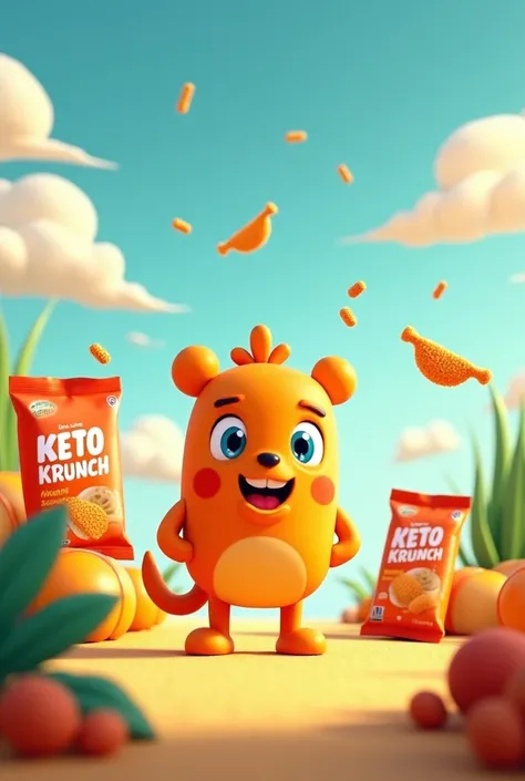 #KetoWithMunchee digital marketing campaign of keto krunch guess the ingredients and win a prize