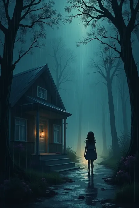 It was a silent night in the town of Shadow Valley, A little  girl had stayed at her grandmothers house for the weekend because her parents had a party in the city.. IT WAS NIGHT , They were having dessert and as usual her grandmother told her horror stori...