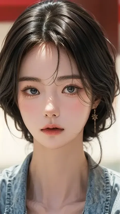 (masterpiece), (top class), (highly detailed), (illustration), (1girl), looking at the viewer, (interview), beautiful detailed eyes, delicate and beautiful face, floating, (high saturation), (shining), blue sky, bright and beautiful face, the skin is young...