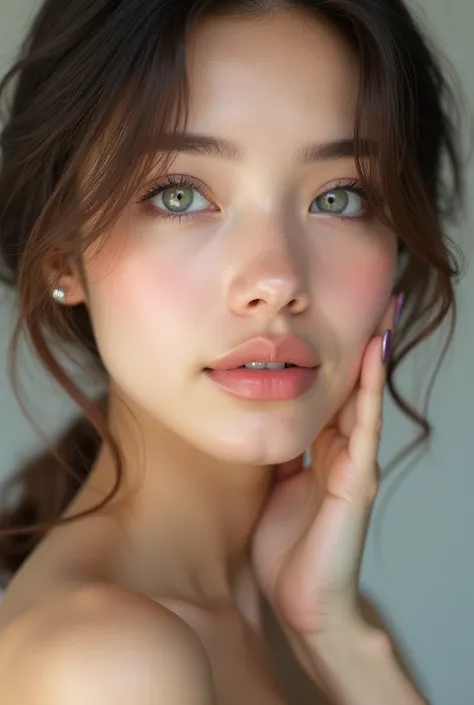 Beautiful skin women