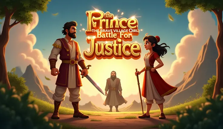 Main Characters:
Prince Salman: Position him on the left side of the thumbnail in royal attire with a strong and confident stance, holding a sword or standing tall.
Ayesha: Place her on the right side, looking brave and determined, with her hand on her hip...