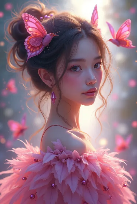 (((masterpiece))), (((best quality))), ((ultra-detailed)),(highly detailed CG illustration), ((an extremely delicate and beautiful)),cinematic light, Create a stunning fantasy artwork that mimics the style of currently trending masters of the genre. The ar...