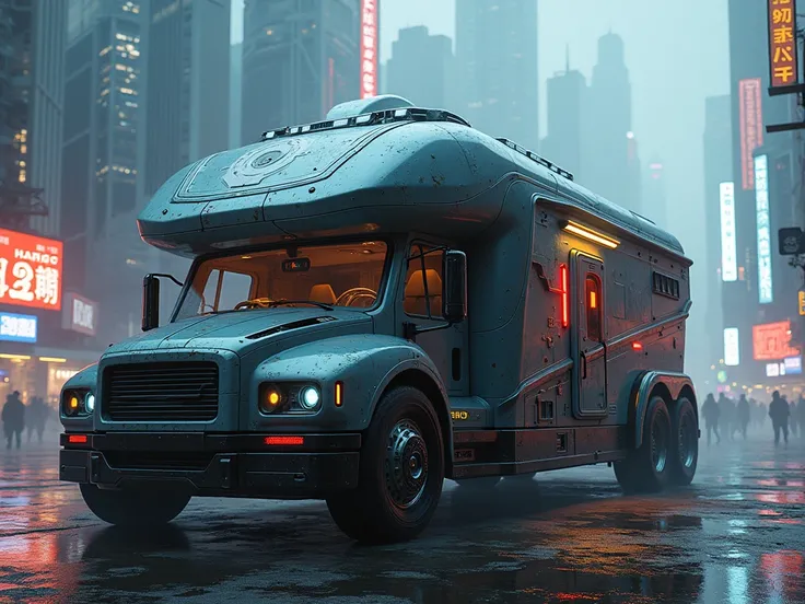 motor home cyber punk