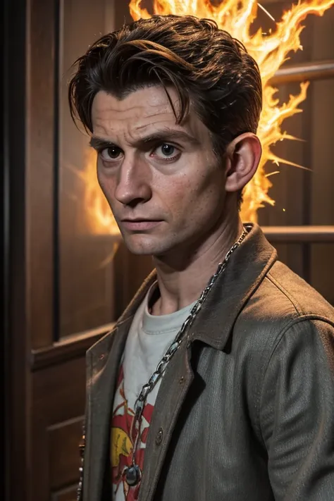 Tom Holland: John deloney: Scott Snyder: Rod Serling: David Tennant: Doctor Who The Twilight Zone punk rock Sparks Fire the eye of Sauron: Supernatural: Chains: andrew garfield: