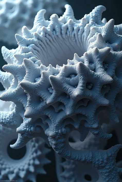 extremely detailed high rez 3d-fractal