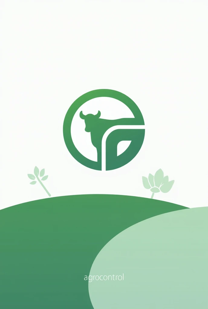 logo for a livestock agrocontrol page in Spanish