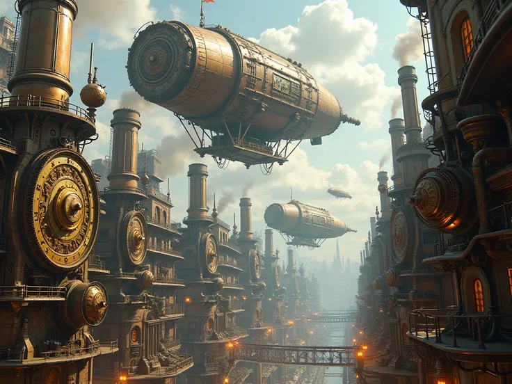 Steampunk City