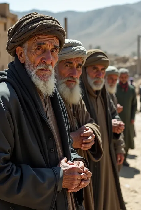 Afghan old people in 2002
