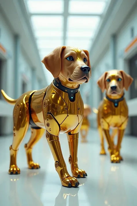 Golden retriber robots