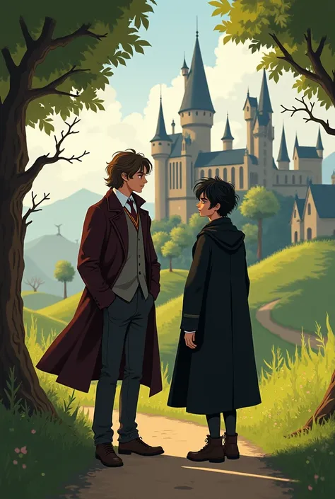 Remus Lupin et Sirius Black a lépoque des marauders daprès la description des livres 