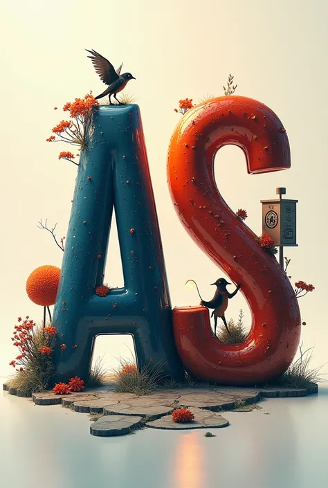 Letters A&S design