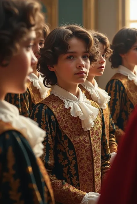 "17th century Spanish court boys"