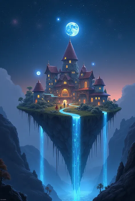 Draw the Falling Star Village