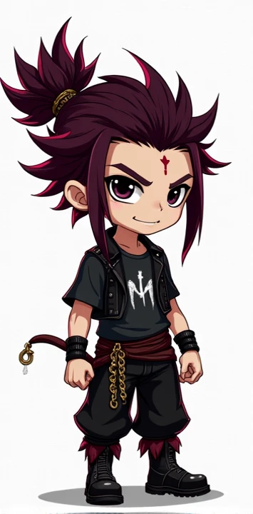  Álvaros appearance
Hair :  your hair is kind of sharp
Color : therefore com as pontas em tom de vermelho vinho
Style:  Irregularly cut ,  with some longer locks falling off and a Samurai cock
eyes: Eyes deep
Color : therefore,  that transmits determinatio...