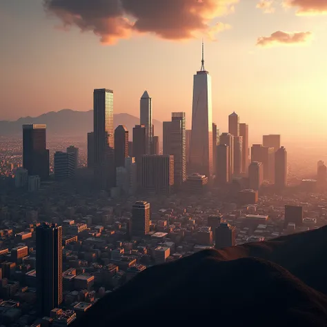 Los Angeles back extremely realistic