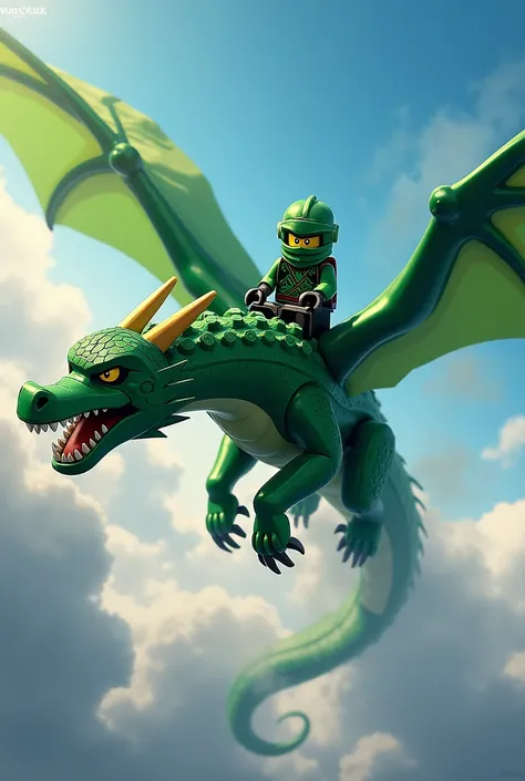 He designed Lloyds character from the Ninjago series and he rides his green element dragon and make him soar in the sky and make Lloyd wear his mask 