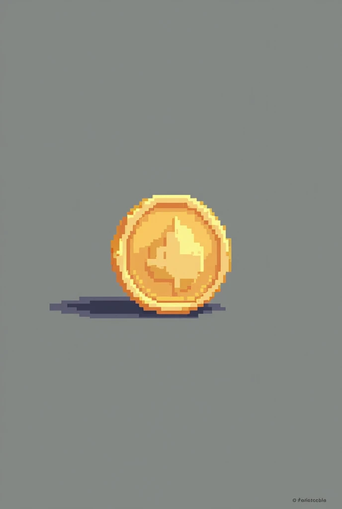 empty coin icon pixel