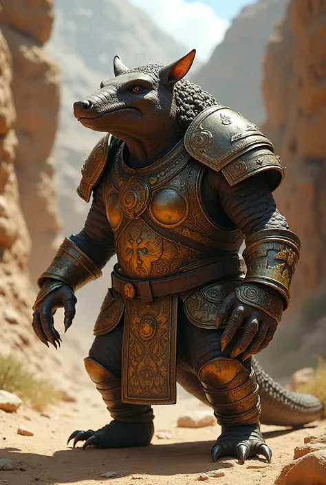 An Armadillo Warrior