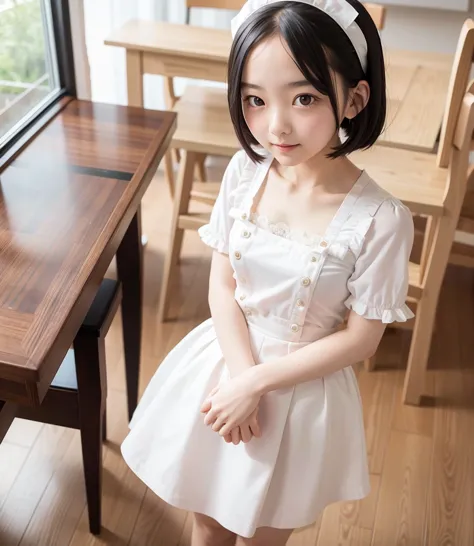 maid, cute girl