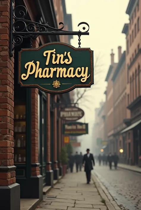 tins pharmacy signage