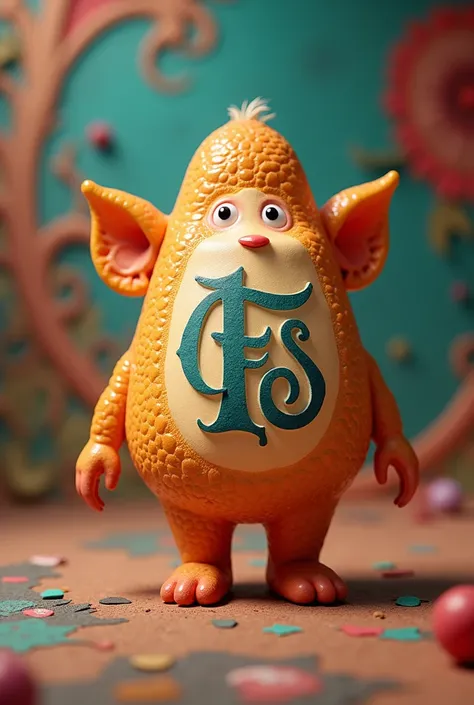 Franciscan condom animated with the initials CHOU