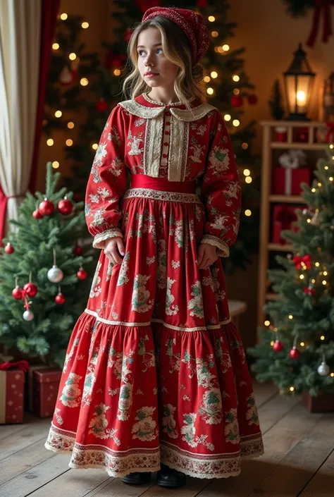 promotion of vintage Christmas clothes