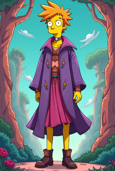 Milhouse dress with tunic
