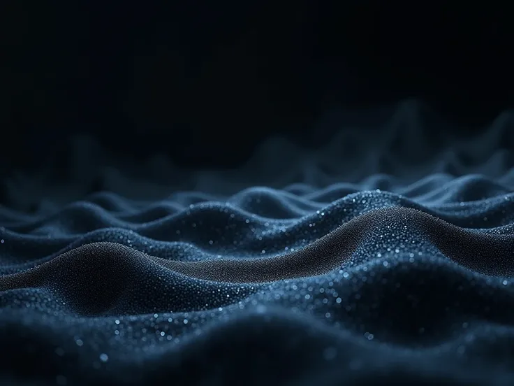 black background with wavy textures