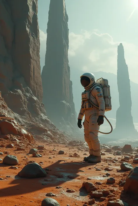 The astronaut finds remnants of another civilization on the planet. What clues do they uncover about the inhabitants, and how does this discovery change their perception of the planet?