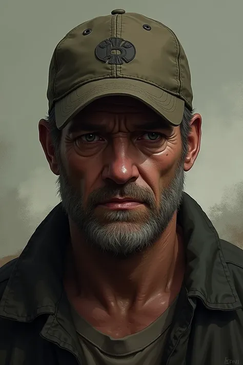  Create Kenny from TWD by Telltale, Create him with a sad look 