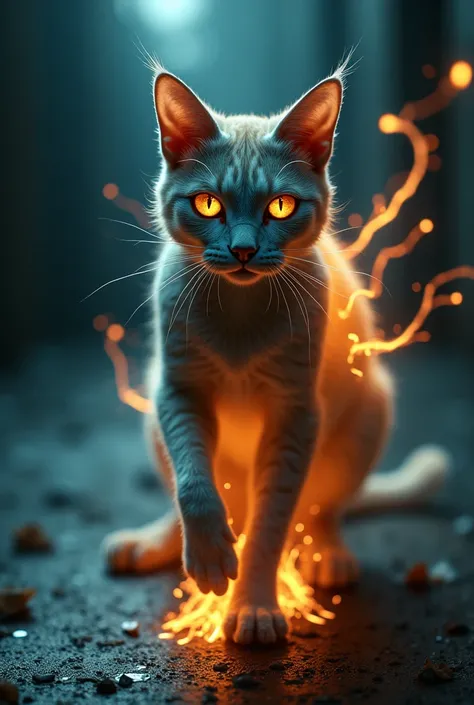 A poisonous cat, As if it were radioactive 
