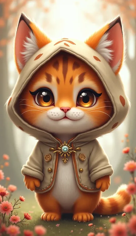 Little wild cat cosplay， High Quality , Decorative Art, 