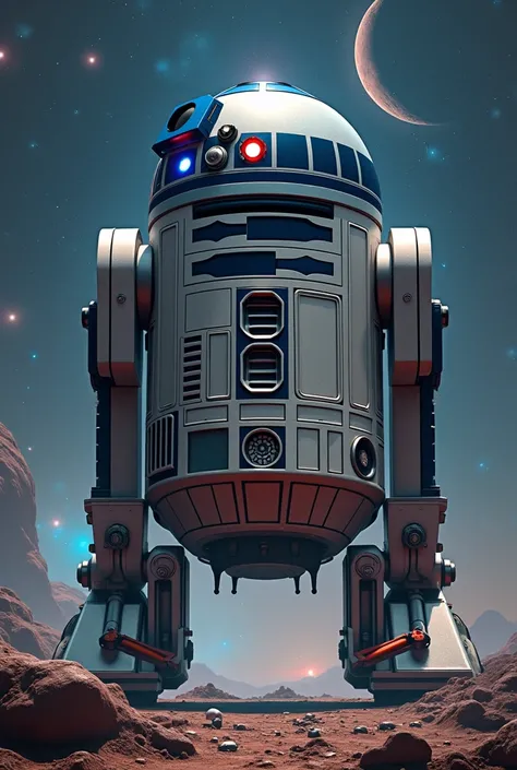 A bottomless Star Wars r2d2