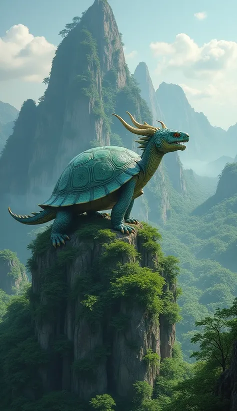 The Peak，Trees，An animal that combines a turtle and a Chinese dragon，Domineering