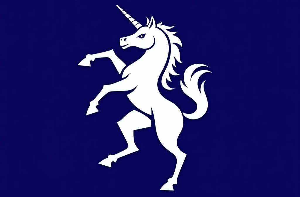 Unicorn American football logo