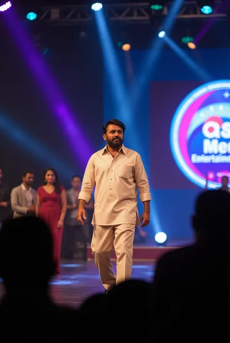 Malayalam filim industry actor Sri. Padmasree Mammootty was introduce my brand shop named ASK MEDIA ENTERTAINMENTS to the people in the stage...