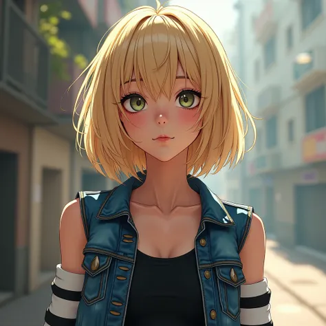 (( RAW photo), absurdo, ( absurd resolution )),  photography,  better quality , ( Extremely detailed 8k unity CG wallpaper), ( best illustration ), ( best shade),  realistic lighting ,  detailed and beautiful brightness , ((21 years old)), girl, Android 18...