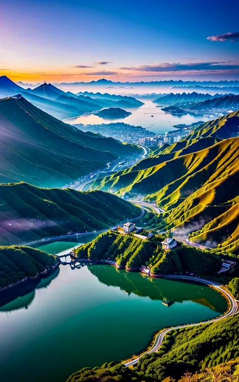 Spectacular views, Future Cities ,god秘的,  Vivid , is glittering, magic ,  surrealism,god々Shii, 素晴らShii, The little star ,美Shii景色, Inspiring Scenery, Spectacular Scenery ,Breathtaking Scenery ,素晴らShii風景, Emotionally Shaking Scenery,Charming landscape,Impres...