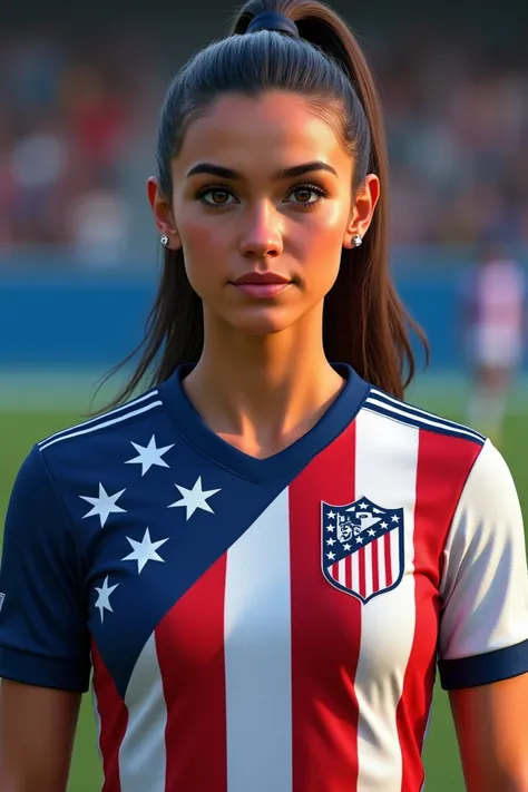 Karen Torres with Jersey of America 