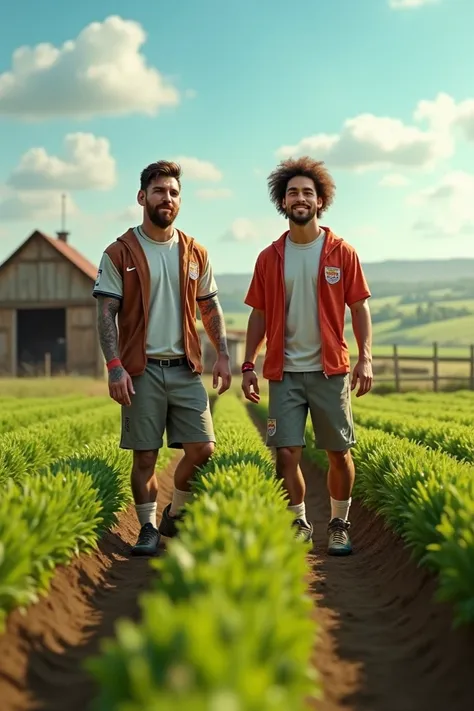 Messi have farming with neymar